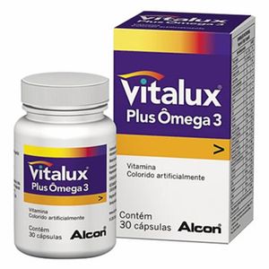 Vitalux Plus Ômega 3  30 comprimidos