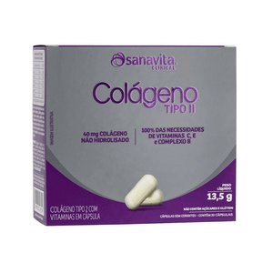 Colágeno Tipo II  30 Cápsulas