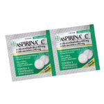 Aspirina C Sabor Limão 2 Comprimidos Efervescentes