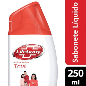 Sabonete Líquido Antibacteriano Lifebuoy Total 250ml