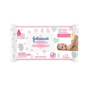 Lenços Umedecidos Johnson's Baby Extra Cuidado 96 Unidades