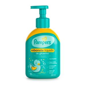 Sabonete Líquido de Glicerina Pampers 200ml