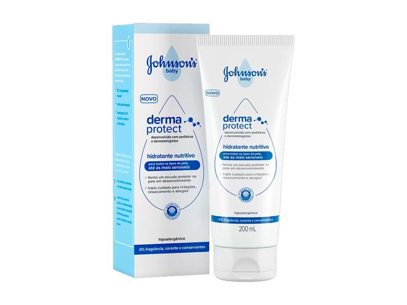 Hidratante-Nutritivo-Johnson-s-Baby-Derma-Protect-200ml