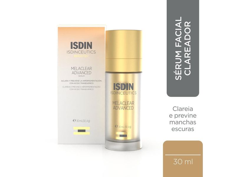 Sérum Facial Clareador Isdin Melaclear Advanced 30ml