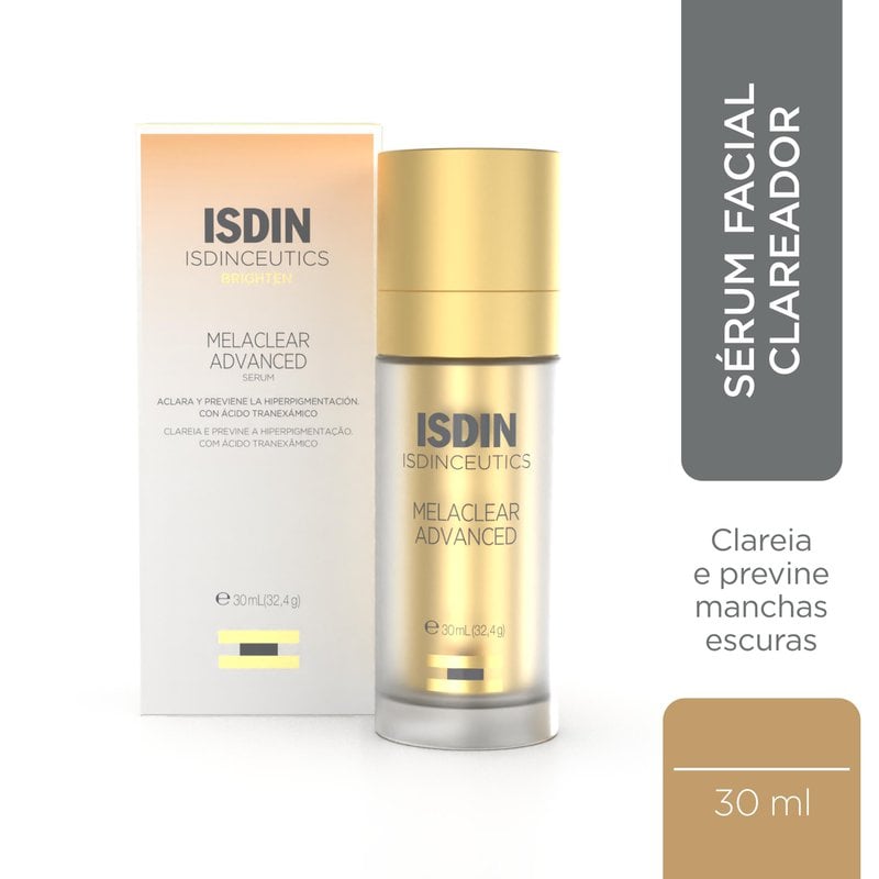 Sérum Facial Clareador Isdin Melaclear Advanced | Drogal