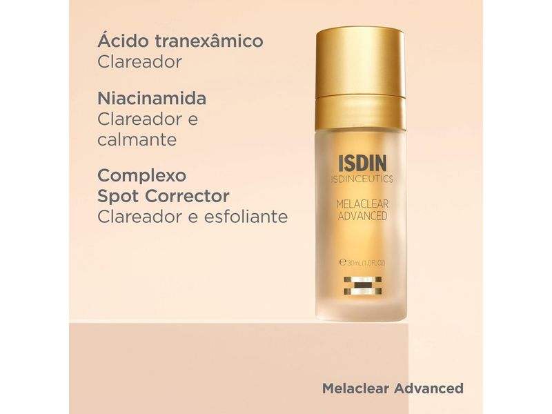 Sérum Facial Clareador Isdin Melaclear Advanced 30ml