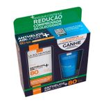Kit Protetor Solar Facial La Roche-Posay Anthelios Airlicium Antioleosidade FPS80 Sem Cor 40g + Gel Facial Limpeza Profunda Effaclar Concentrado 50g