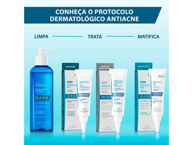 Gel de Limpeza Antiacne Ducray Ketacnyl 150g