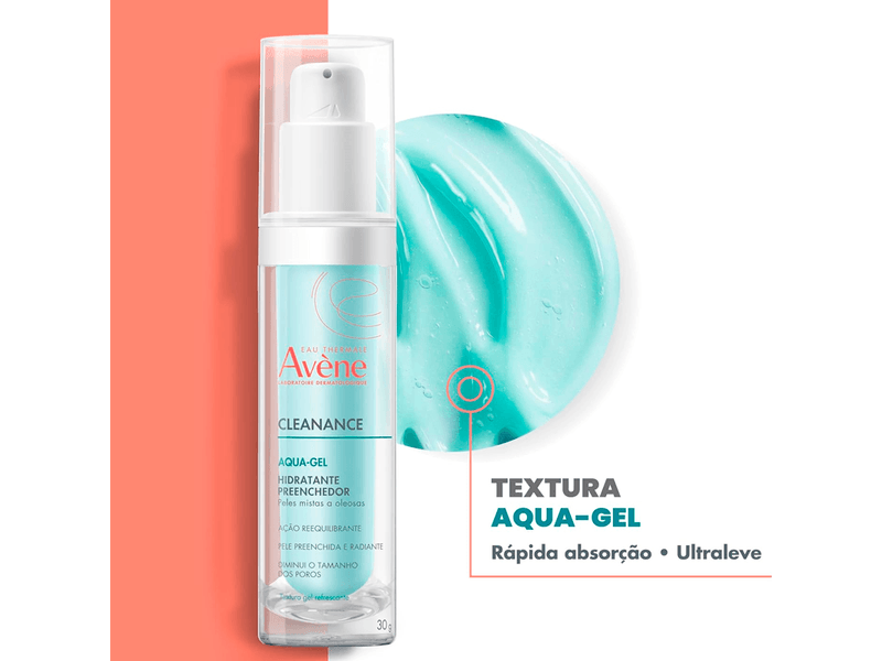 Hidratante-Preenchedor-Facial-Avene-Cleanance-Aqua-Gel-30g