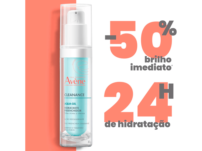 Hidratante-Preenchedor-Facial-Avene-Cleanance-Aqua-Gel-30g