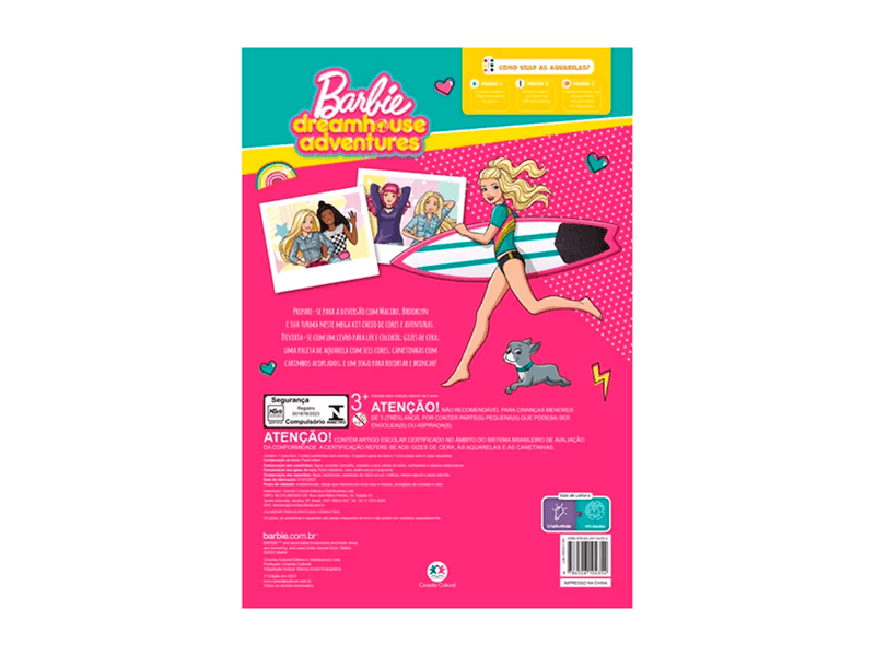 Livro-Barbie-Mega-Kit-Para-Ler-Colorir-e-Brincar-1-Unidade