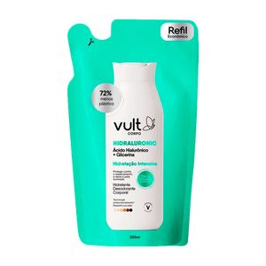 Refil Desodorante Corporal Vult Corpo Hidraluronic Hidratação Imediata 300ml