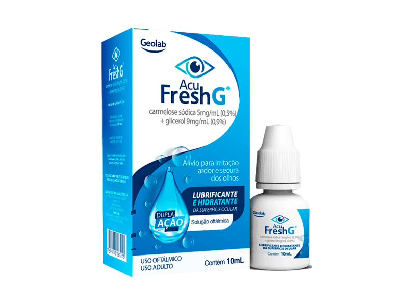 Acu Fresh G Solução Oftálmica 10ml