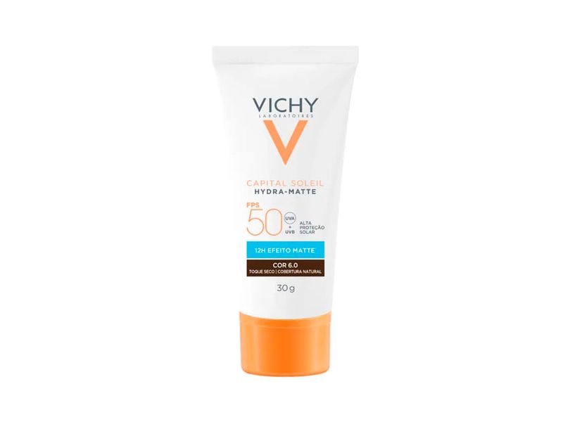 Protetor-Solar-Facial-Vichy-Hydra-Matte-FPS50-Cor-6.0-30g