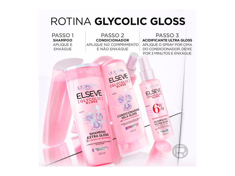 Kit-Elseve-Glycolic-Gloss-Shampoo-375ml---Condicionador-Glycolic-Gloss-170ml