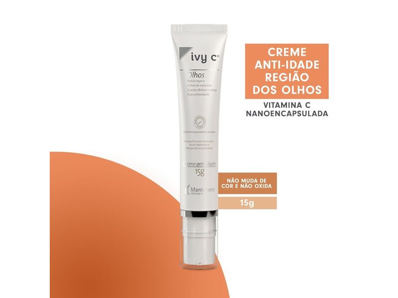 Creme Rejuvenescedor Ivy C Olhos 15g
