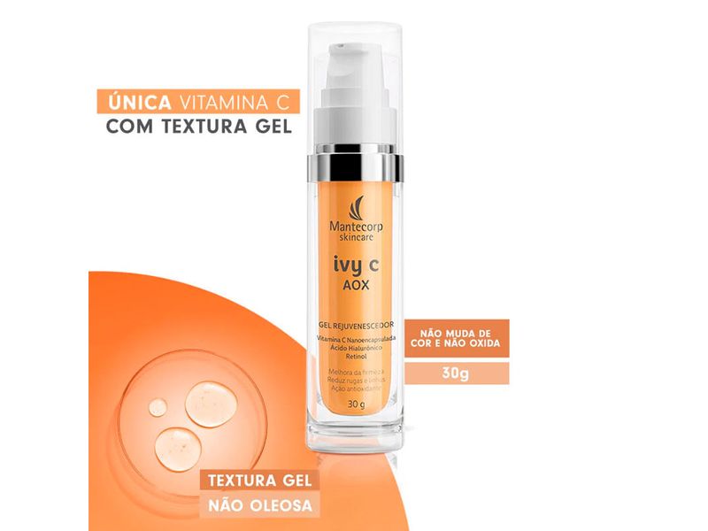 Gel-Facial-Rejuvenescedor-Ivy-C-Aox-30g