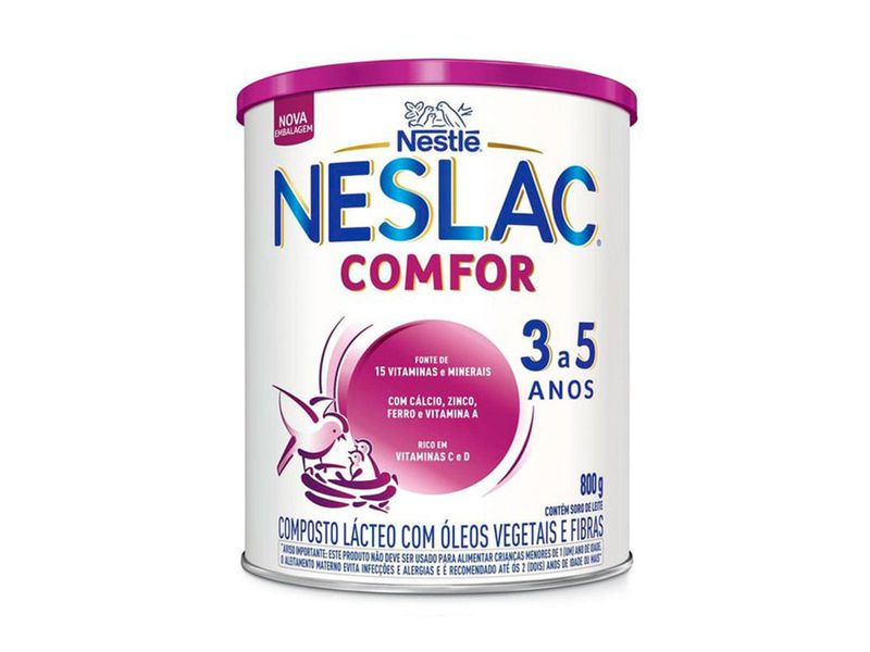 Composto-Lacteo-Neslac-Comfor-800g
