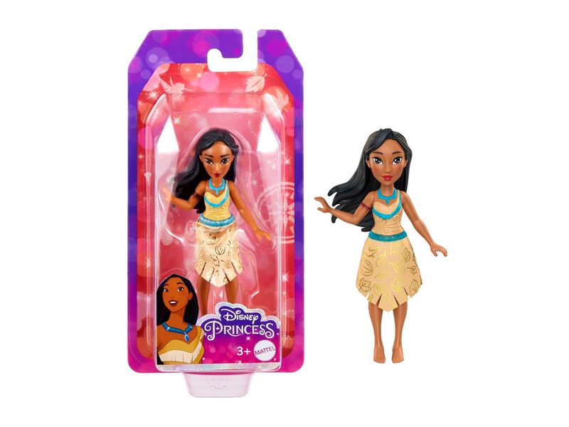 Mini-Boneca-Mattel-Princesa-Disney-9cm-1-Unidade