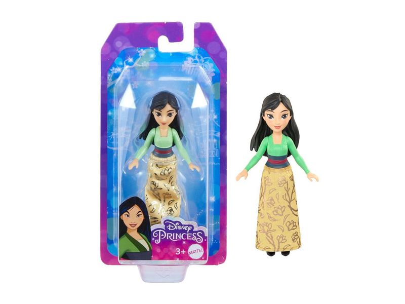 Mini-Boneca-Mattel-Princesa-Disney-9cm-1-Unidade