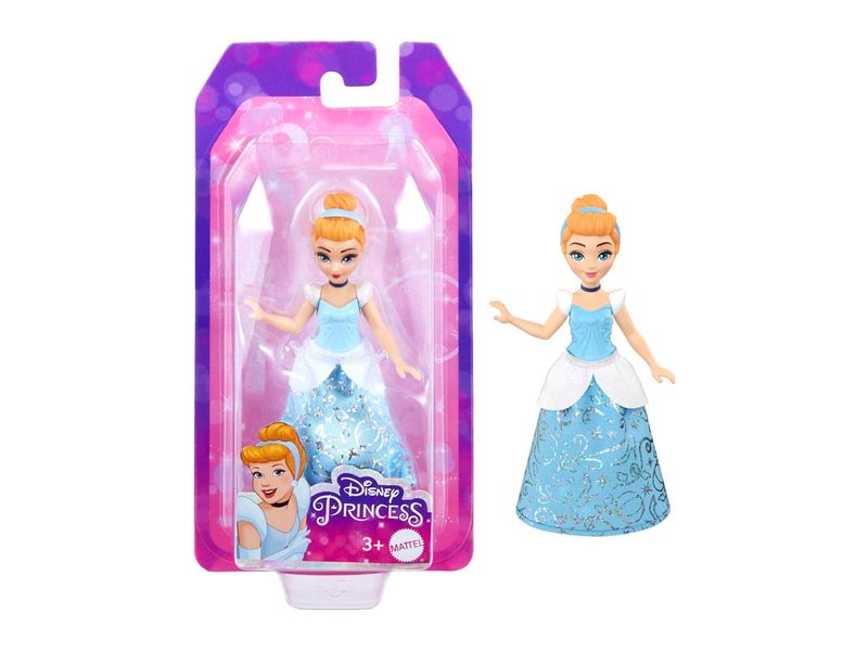 Mini-Boneca-Mattel-Princesa-Disney-9cm-1-Unidade