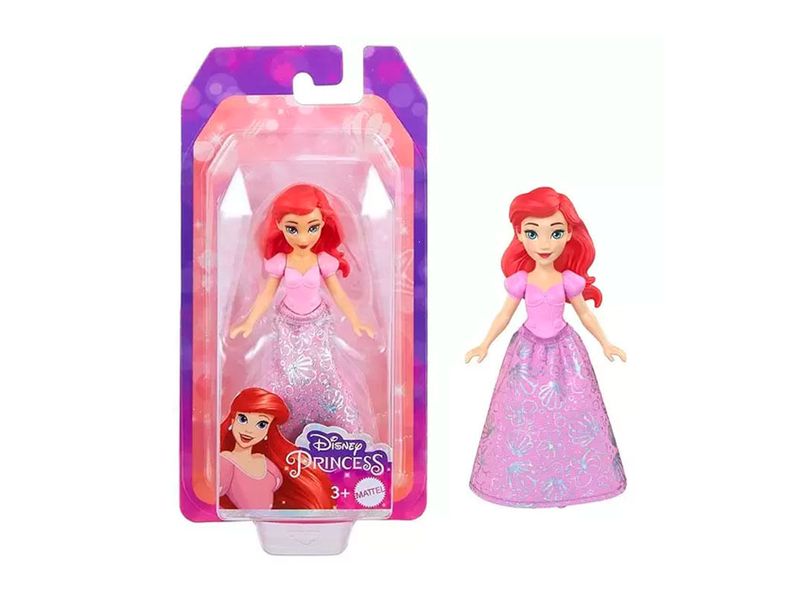 Mini-Boneca-Mattel-Princesa-Disney-9cm-1-Unidade