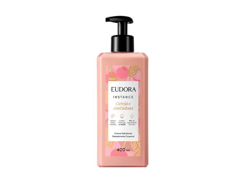 Creme-Hidratante-Desodorante-Corporal-Eudora-Instance-Cereja-e-Amendoas-400ml
