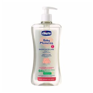 Gel de Banho Infantil Micelar Chicco Baby Moments 500ml