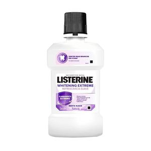 Antisséptico Bucal Listerine Whitening Extreme Refrescância Suave Sabor Menta 236ml