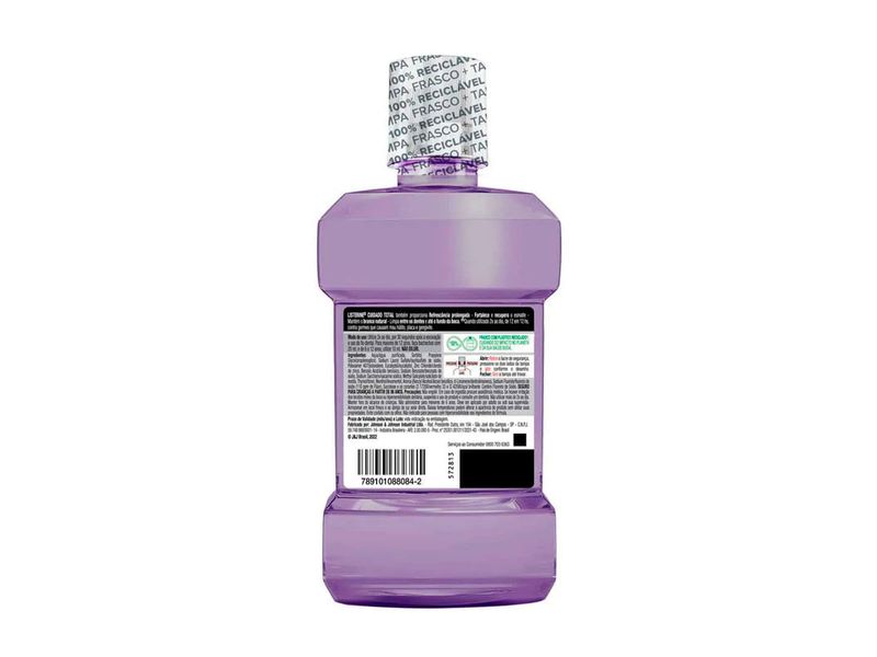 Antisseptico-Bucal-Listerine-Sem-Alcool-Cuidado-Total-Refrescancia-Suave-250ml