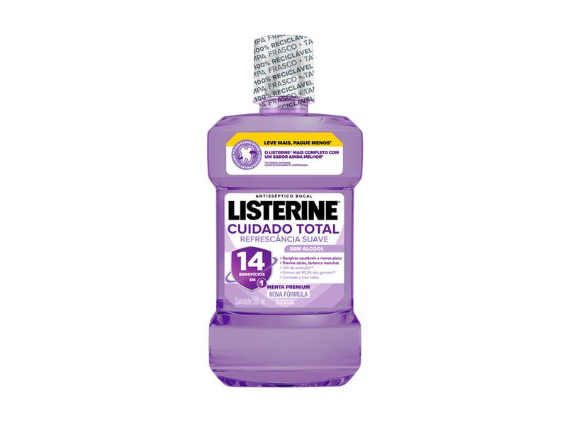 Antisseptico-Bucal-Listerine-Sem-Alcool-Cuidado-Total-Refrescancia-Suave-250ml