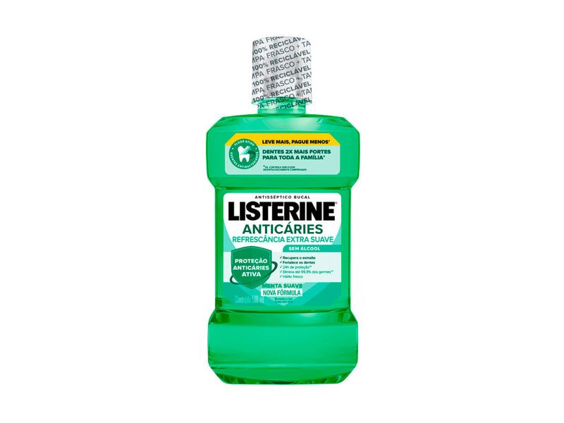 Antisseptico-Bucal-Listerine-Anticaries-Refrescancia-Extra-Suave-500ml