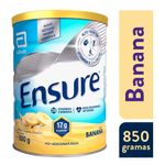 Suplemento Adulto Ensure Pó Sabor Banana 900g