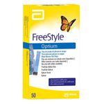 Tiras-Teste FreeStyle Optium Com 50 unidades