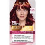 Coloracao-Imedia-Excellence-L-Oreal-Creme-6.66-Vermelho-Intenso