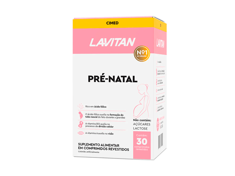Suplemento-Alimentar-Lavitan-Pre-Natal-Multi-30-Comprimidos-Revestidos