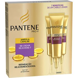 Ampola Capilar Pantene Reparação Rejuvenescedora 3 unidades de 15ml