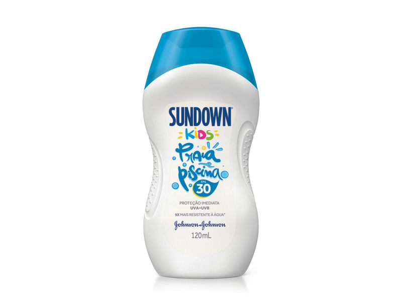 Protetor-Solar-Sundown-Praia-e-Piscina-Kids-FPS30-120ml