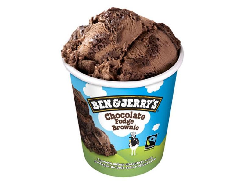 Sorvete Chocolate Fudge Brownie Ben & Jerry's 458ml