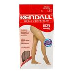 Meia Calça Kendall Sem Ponteira Média Compressão Cor Mel Tamanho M