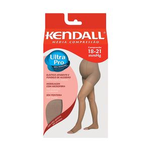 Meia Calça Gestante Kendall Média Compressão (18-21 Mmhg) Sem Ponteira Cor Mel Tamanho M