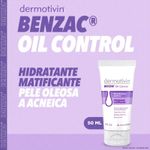 Hidratante Matificante Facial Dermotivin Benzac Oil Control 50ml
