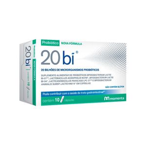 Suplemento Alimentar 20 Bi 10 Cápsulas