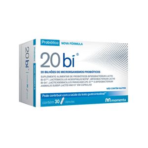 Suplemento Alimentar 20 Bi 30 Cápsulas