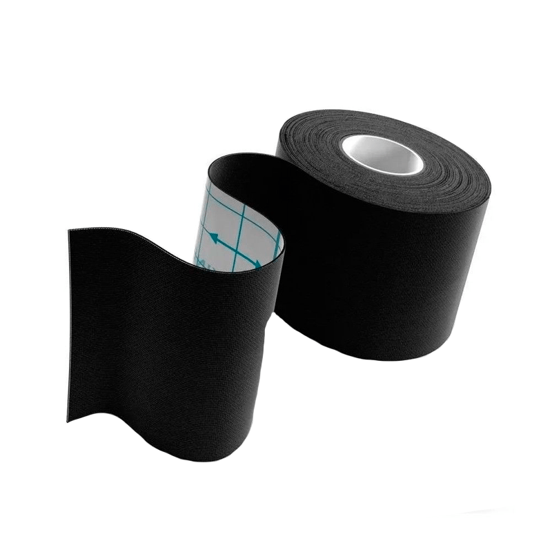 Fita Kinésio Multilaser Muscle Fix 5X500cm Rolo Preto HC040