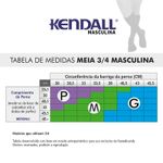 Meia-3-4-Masculina-Kendall-Alta-Compressao--20-30-mmHg--Cor-Marrom-Tamanho-G