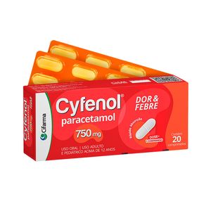 Cyfenol 750mg 20 Comprimidos