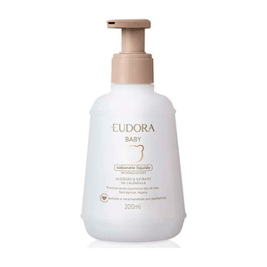 Sabonete Líquido Eudora Baby Algodão & Extrato de Calêndula 200ml
