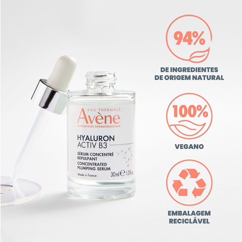 Sérum Facial Concentrado Avène Hyaluron Activ B3 30ml | Farmácia