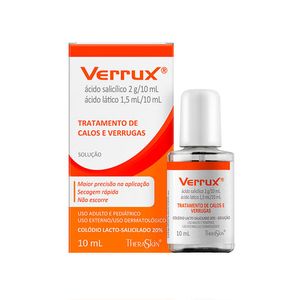 Verrux Solução Uso Tópico 10ml